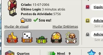 Conta HABBO 2006