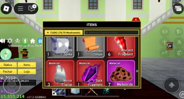 Conta de Blox Fruíts