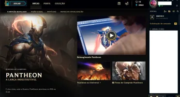 Conta League of Legends Platina