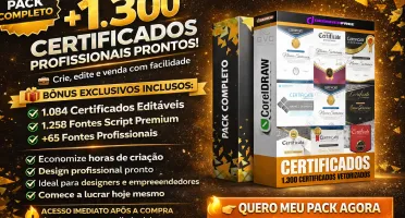 Pack Completo De Certificados Profissionais+ Bônus Exclusivo