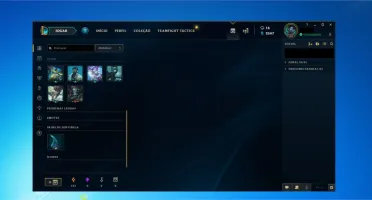 CONTA DE LOL+ EMAIL DE CRIAÇÃO - 78 SKINS-FALTANDO SÓ 2CHAMP