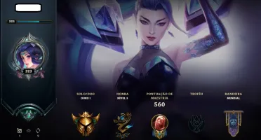 Conta c/ zoe prestigio, 4 skins ultimate, 282 skins+
