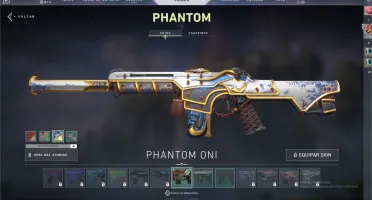 conta de valorant com algumas skins