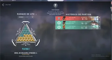conta de valorant com algumas skins