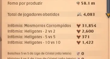 Conta Albion End Game (SERVER NA)