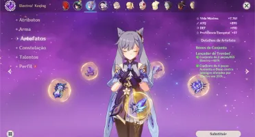 AR52, Dilluc, Venti, KEqing, Qiqi, Mona, Albedo, Conta Top