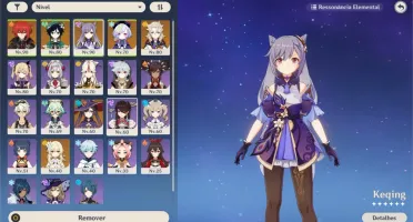AR52, Dilluc, Venti, KEqing, Qiqi, Mona, Albedo, Conta Top