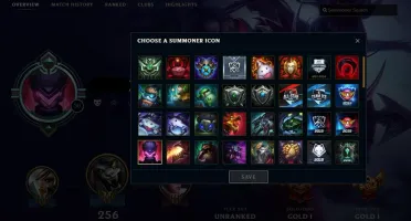 CONTA PLATINA S2, 100Champs, Várias Skins, MMR Alto