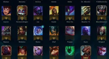 Conta Diamante 5 - Leauge of Legends