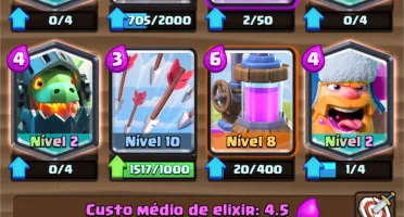 Clash royale arena lendaria 12 lendarias