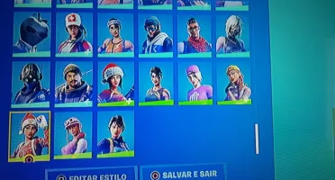 Conta Fortinite 133 Skins
