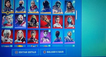 Conta Fortinite 133 Skins