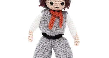 Boneco Gauchinho em Amigurumi