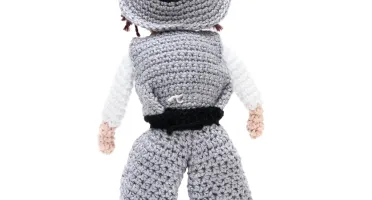Boneco Gauchinho em Amigurumi