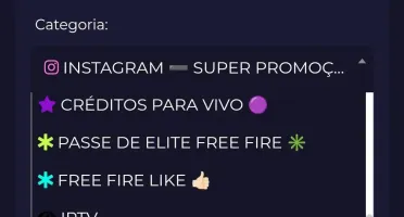 Painel de seguidores