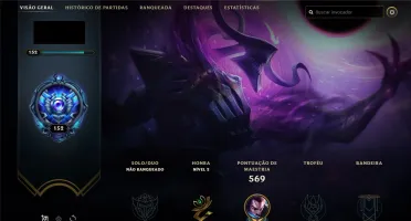 Conta de League of Legends Unranked 204 skins