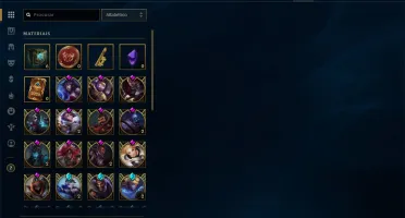 Conta de League of Legends Unranked 204 skins