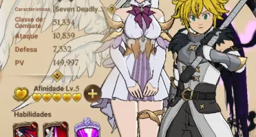 Cc 7Ds Com Meliz, Escanor E Mais De 900 đ