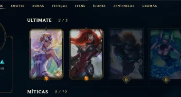 Conta league of legends com 181 SKINS