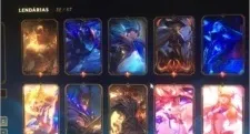 Conta de League of Legends(LOL) COM MUUITAS SKINS