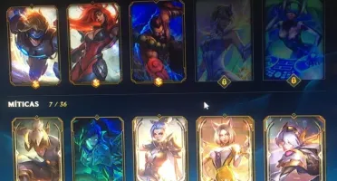Conta de League of Legends(LOL) COM MUUITAS SKINS