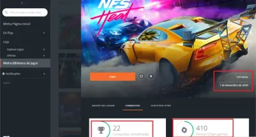 V> CONTA ORIGIN COM NFS HEAT+BF1+BF4 E MAIS!!!