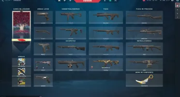 Conta Valorant com Vandal Oni 2.0 e Karambit Sublime 2.0