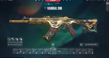 Conta Valorant com Vandal Oni 2.0 e Karambit Sublime 2.0
