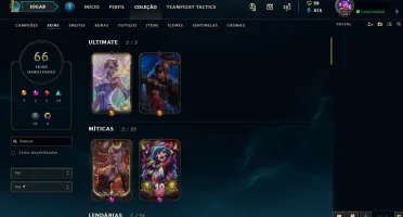 Conta de League of Legends - Prata II