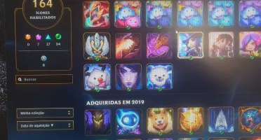 Conta de LoL D4-soloq  /  P3-flex (faltando fazer md10)