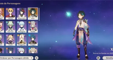 Xiao + Yae miko+Harpa Celestial
