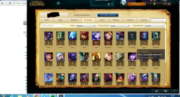 Conta LoL lv 30, 37 campeões, 3 skins, elo Prata!
