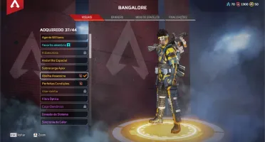 CONTA APEX LEGENDS PC HERANÇA WRAITH 150 LENDARIA