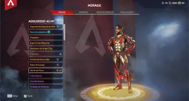 CONTA APEX LEGENDS PC HERANÇA WRAITH 150 LENDARIA