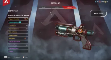 CONTA APEX LEGENDS PC HERANÇA WRAITH 150 LENDARIA