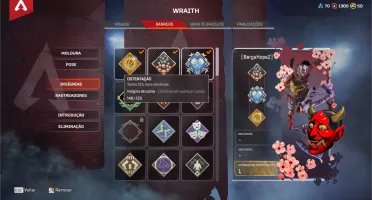 CONTA APEX LEGENDS PC HERANÇA WRAITH 150 LENDARIA