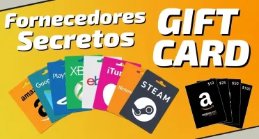 🔥PROMOÇÃO! Mega Lista de Fornecedores De Gift Card