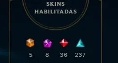 Conta LoL - 2011 - 215 Skins Legado entre elas Black Alistar
