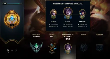 Conta platina 4,736 skins