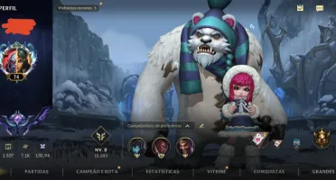 Conta Wild Rift Lv 74