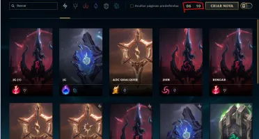 VENDO CONTA DE LOL- 265 SKINS TODOS OS CAMPEÕES GOLD 5 LV 80
