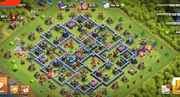 Conta de Clash of clans CV 13