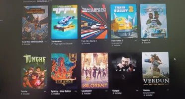 Conta da Epic Games mais de 150 jogos