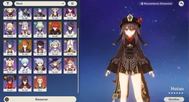 AR55 Kazuha+Hu tao+Ayaka+Shogun Raiden+Diluc+3 armas