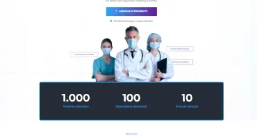 Template Site Clinica Médica 2.0 - Wordpress + Elementor