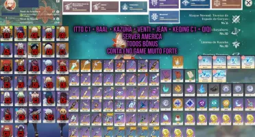 ITTO C1 + BAAL + KAZUHA + VENTI + KEQING C1 + JEAN + QIQI