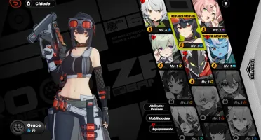 Contas Zenless Zone Zero ZZZ - Personagens Banner Mochileiro