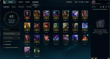 CONTA DIAMOND 4 - 23 CAMPEÕES - [MMR DE DIAMOND 3]