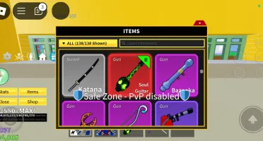 Conta Roblox com muitos itens bons em vários jogos