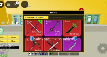 Conta Roblox com muitos itens bons em vários jogos